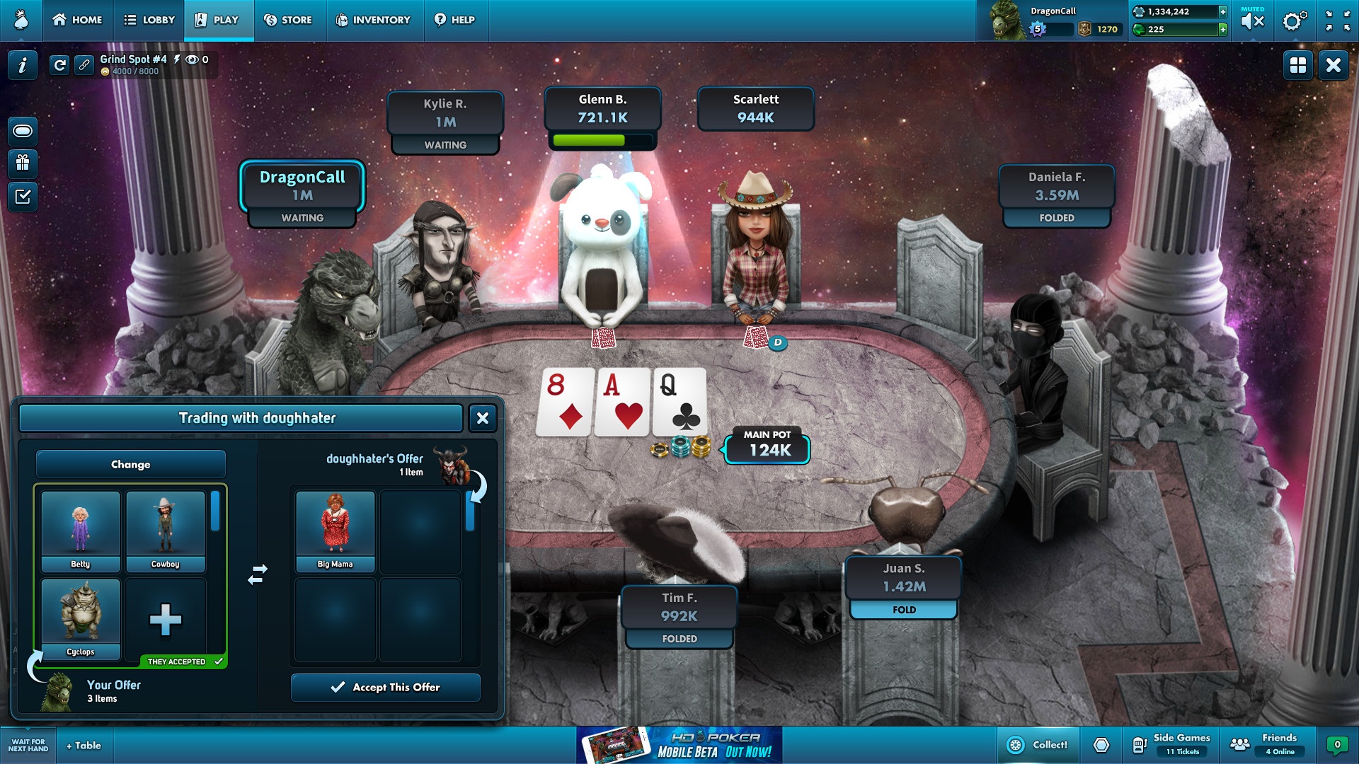 Chatting through online is possible using LiveChat poker 99